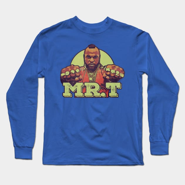 Mr. T Long Sleeve T-Shirt by creativespero